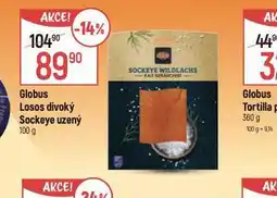 Globus Losos divoký sockeye uzený nabídka