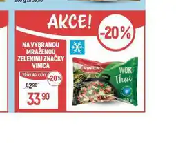 Globus Vinica mražená zelenina nabídka