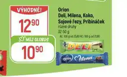Globus Orion deli, milena, koko, s´úojové řezy, pribináček nabídka