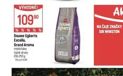 Globus Douwe egberts grand aroma a excella nabídka
