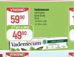 Globus Vademecum zubní pasta nabídka