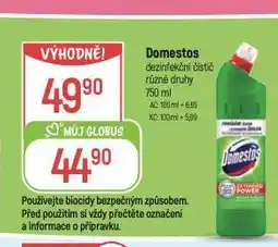 Globus Dometsos wc čistič nabídka