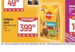Globus Pedigree adult granule pro psy nabídka