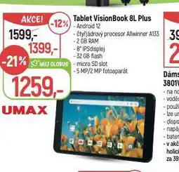 Globus Tablety vision 8l plus nabídka