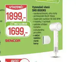 Globus Vysouše vlasů sencor nabídka