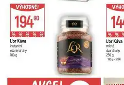 Globus L´or káva instantní nabídka