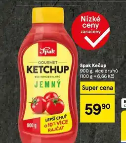 Tesco Spak kečup nabídka