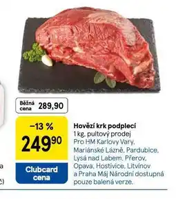 Tesco Hovězí krk podplecí nabídka