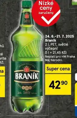 Tesco Pivo braník nabídka
