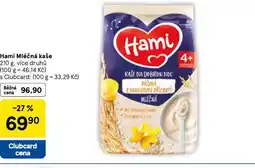 Tesco Hami mléčná kaše nabídka