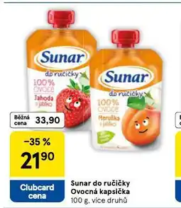 Tesco Sunar do ručičky ovocná kapsička nabídka