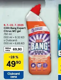 Tesco Cillit bang expert citrus wc gel nabídka