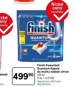 Tesco Finish powerball quantum kapsle do myčky nabídka