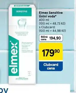 Tesco Elmex sensitive ústní voda nabídka
