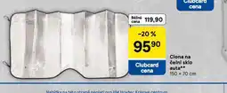 Tesco Clona na čelní sklo auta nabídka