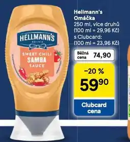 Tesco Hellmann´s omáčka nabídka