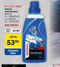 Tesco Sheron autošampon nabídka