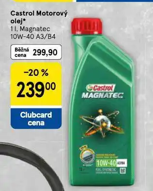 Tesco Castrol motorový olej nabídka