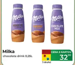 Tamda Foods Milka chocolate drink nabídka