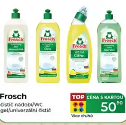 Tamda Foods Frosch čistič nádobi/wc gel/univerzální čistič nabídka
