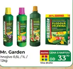 Tamda Foods Mr. Garden hnojivo nabídka