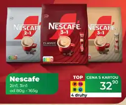 Tamda Foods Nescafe 2in1, 3in1 nabídka
