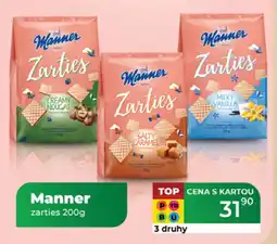Tamda Foods Manner zarties nabídka