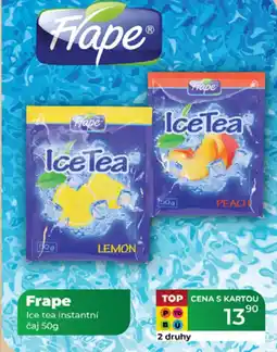 Tamda Foods Frape Ice tea instantní čaj nabídka