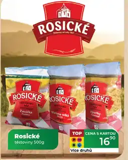 Tamda Foods Rosické těstoviny nabídka