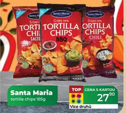 Tamda Foods Santa Maria tortilla chips nabídka