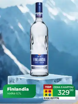 Tamda Foods Finlandia vodka nabídka
