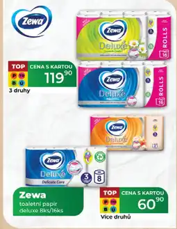 Tamda Foods Zewa toaletní papír deluxe nabídka