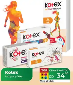 Tamda Foods Kotex tampony nabídka