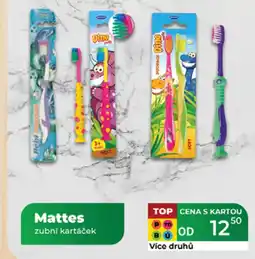 Tamda Foods Mattes zubní kartáček nabídka