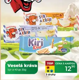 Tamda Foods Veselá kráva Sýr a Křup nabídka