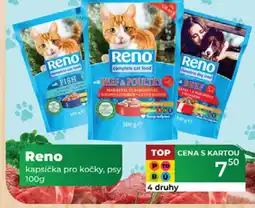 Tamda Foods Reno kapsička pro kočky, psy nabídka