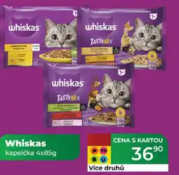 Tamda Foods Whiskas kapsička nabídka