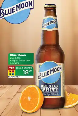 Tamda Foods Blue Moon pivo Belgian White sklo nevratné nabídka