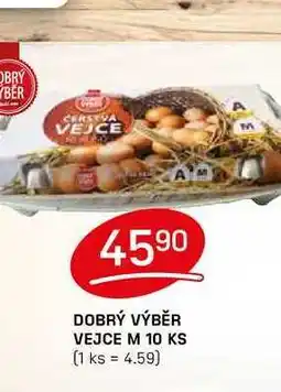 Flop DOBRÝ VÝBĚR VEJCE M 10 KS nabídka
