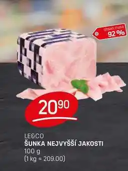 Flop ŠUNKA NEJVYŠŠÍ JAKOSTI 100 g nabídka
