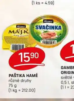 Flop PAŠTIKA HAMÉ 75g nabídka