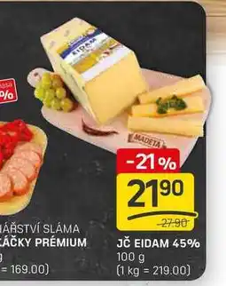 Flop JČ EIDAM 45% 100 g nabídka