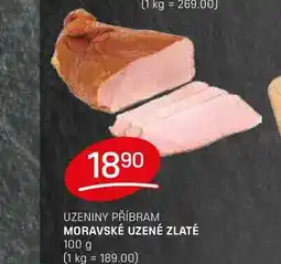 Flop MORAVSKÉ UZENÉ ZLATÉ 100 g nabídka
