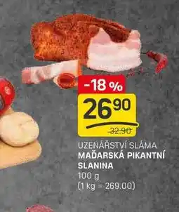 Flop MAĎARSKÁ PIKANTNÍ SLANINA 100 g nabídka