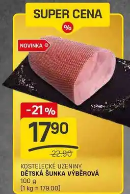 Flop DĚTSKÁ ŠUNKA VÝBĚROVÁ 100 g nabídka