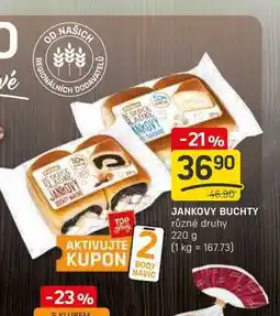 Flop JANKOVY BUCHTY různé druhy 220 g nabídka