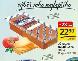 Flop JČ EIDAM UZENÝ 44% 100 g nabídka