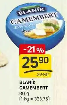Flop BLANÍK CAMEMBERT 80 g nabídka