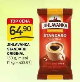 Flop JIHLAVANKA STANDARD ORIGINAL 150 g, mletá nabídka