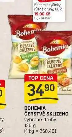 Flop BOHEMIA ČERSTVĚ SKLIZENO vybrané druhy 130 g nabídka